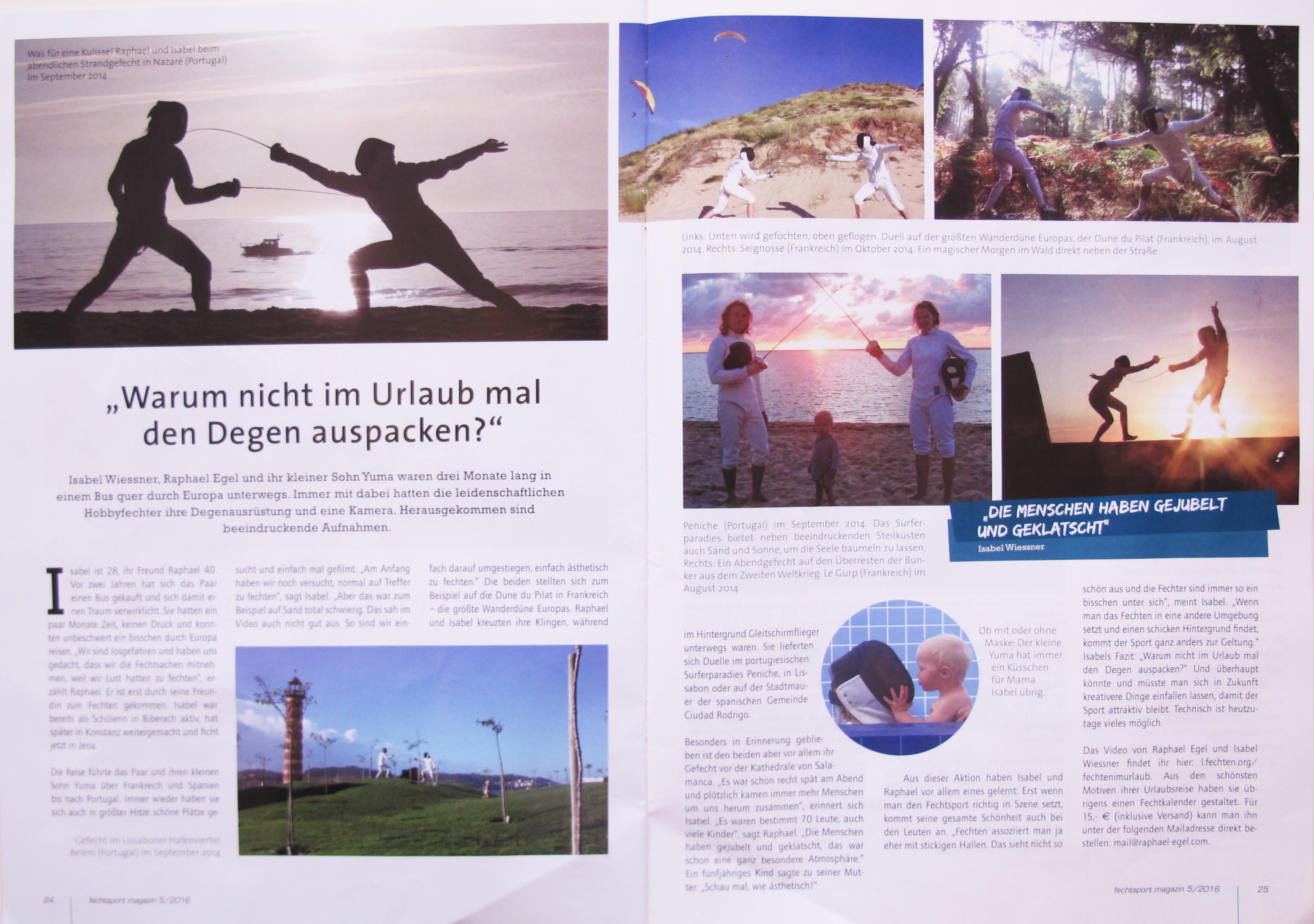 Fechtsport-Magazin Artikel